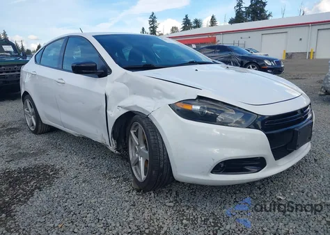 2016 Dodge Dart Sxt из США, поврежденный, VIN 1C3CDFBB5GD653255